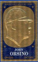 John Orsino #51 Baseball Cards 1965 Topps Embossed Prices
