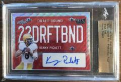 Kenny Pickett [Red Wave] #BA-KP2 Football Cards 2022 Leaf Metal Draft Autographs Prices