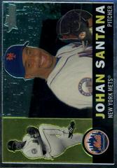 Johan Santana #C5 Baseball Cards 2009 Topps Heritage Chrome Prices