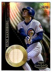 Ryne Sandberg #MLR-RS Baseball Cards 2022 Topps Gold Label MLB Legends Relics Prices