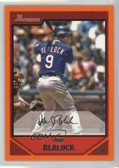 Hank Blalock #153 Baseball Cards 2007 Bowman Prices