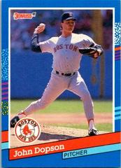 John Dopson, Jr Baseball Cards 1991 Donruss Prices