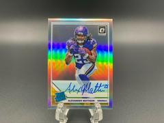 Alexander Mattison [Holo] #181 Football Cards 2019 Donruss Optic Rated Rookie Autographs Prices
