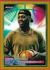 Dennis Rodman [Gold Refractor] Basketball Cards 2021 Topps Finest Prices