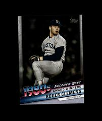 Roger Clemens Baseball Cards 2020 Topps Update Decades' Best Prices
