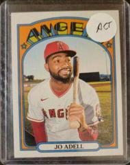 Jo Adell [Action] Baseball Cards 2021 Topps Heritage Prices