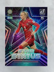 Amalie Vangsgaard [Pink] Soccer Cards 2023 Donruss FIFA Women's World Cup Star Status Prices