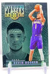 Devin Booker [Green] Basketball Cards 2021 Panini Illusions Intriguing Players Prices