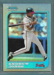 Andruw Jones [Refractor] Baseball Cards 1997 Bowman Chrome Prices