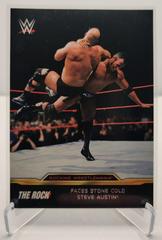 Faces Stone Cold Steve Austin Wrestling Cards 2015 Topps WWE Road to Wrestlemania The Rock Rocking Prices