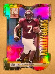Michael Vick [Yellow Die Cut] #PC-10 Football Cards 2001 Panini Donruss Elite Primary Colors Prices