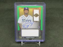 Wander Franco [Emerald] #RA-OC Baseball Cards 2022 Topps Triple Threads Rookie Autographs Prices