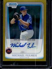 Michael Fulmer [Gold Refractor] #BCAPMF Baseball Cards 2011 Bowman Chrome Draft Prospect Autographs Prices