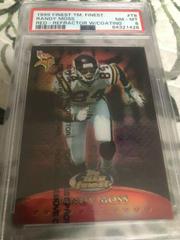 Randy Moss [Red Refractor w/ Coating] #T8 Football Cards 1999 Topps Finest Team Prices