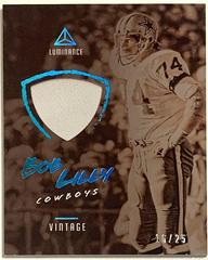 Bob Lilly [Platinum Blue] #3 Football Cards 2018 Panini Luminance Vintage Materials Prices