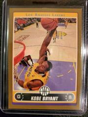 Kobe Bryant [Gold] #8 Basketball Cards 2006 Topps Prices