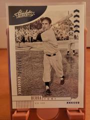 Yogi Berra [Silver] Baseball Cards 2020 Panini Absolute Prices