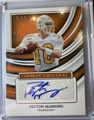 Peyton Manning Football Cards 2022 Panini Immaculate Collegiate All Time Greats Signatures Prices