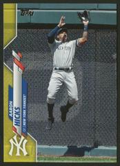 Aaron Hicks [Yellow] #252 Baseball Cards 2020 Topps Prices