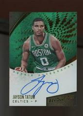 Jayson Tatum #RAJTA Basketball Cards 2017 Panini Revolution Rookie Autographs Prices