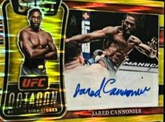 Jared Cannonier [Gold Flash] Ufc Cards 2022 Panini Select UFC Octagon Action Signatures Prices