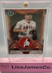 Mike Trout [Red] #SOA-MT Baseball Cards 2023 Topps Tribute Stamp of Approval Relics Prices