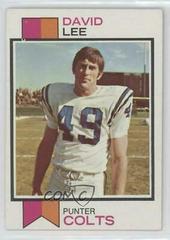 David Lee Football Cards 1973 Topps Prices