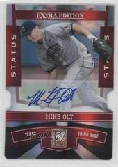 Mike Olt [Signature Status] #3 Baseball Cards 2010 Donruss Elite Extra Edition Prices