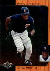 Rickey Henderson #159 Baseball Cards 1996 SP Prices