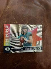 Trevor Lawrence [Sapphire] #SS-11 Football Cards 2021 Panini Illusions Shining Stars Prices