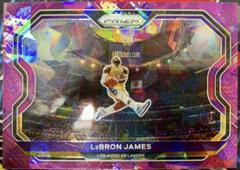 LeBron James [Purple Ice Prizm] Basketball Cards 2020 Panini Prizm Prices