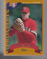 Gavin Floyd #T130 Baseball Cards 2002 Topps Traded Prices