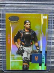 Mike Piazza [Mirror Gold] #117 Baseball Cards 2003 Leaf Certified Materials Prices