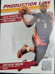 Dwyane Wade #5 Basketball Cards 2010 Donruss Production Line Prices