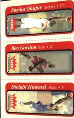 Ben Gordon, Dwight Howard, Emeka Okafor Crystal Basketball Cards 2004 Fleer Prices