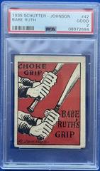 Babe Ruth #42 Baseball Cards 1935 Schutter Johnson Prices
