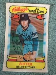 Bruce Sutter Baseball Cards 1978 Kellogg's Prices