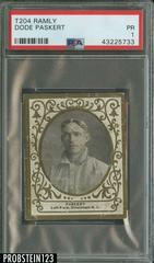 Dode Paskert Baseball Cards 1909 T204 Ramly Prices