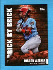 Jordan Walker Baseball Cards 2022 Topps Pro Debut Brick by Brick Prices
