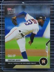 Cristian Javier #OS-01 Baseball Cards 2020 Topps Now Off Season Prices