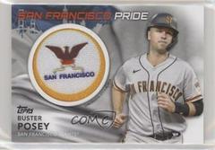 Buster Posey #CFP-BP Baseball Cards 2022 Topps City Flag Patch Relics Prices
