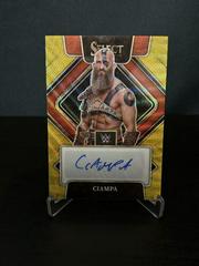 Ciampa [Gold Wave Prizm] #SG-TMC Wrestling Cards 2022 Panini Select WWE Signatures Prices