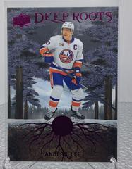 Anders Lee [Purple] Hockey Cards 2023 Upper Deck Deep Roots Prices