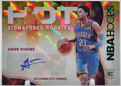 Aaron Wiggins [Green] #HSR-AW Basketball Cards 2021 Panini Hoops Hot Signatures Rookies Prices