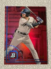 Garrett Mitchell [Red] Baseball Cards 2022 Bowman Heritage Chrome Prospects Prices