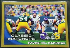 Favre vs. Packers [Checklist] Football Cards 2010 Topps Prices
