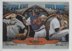 Casey Mize, Jake Rogers, Matt Hall #DET Baseball Cards 2019 Bowman Chrome Talent Pipeline Prices