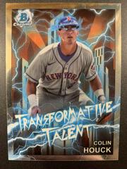 Colin Houck #TT-14 Baseball Cards 2023 Bowman Draft Transformative Talent Prices