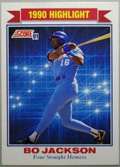 Bo Jackson #420 Baseball Cards 1991 Score Prices