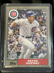 Seiya Suzuki [Gold] #87TBU-13 Baseball Cards 2022 Topps Update 1987 Prices